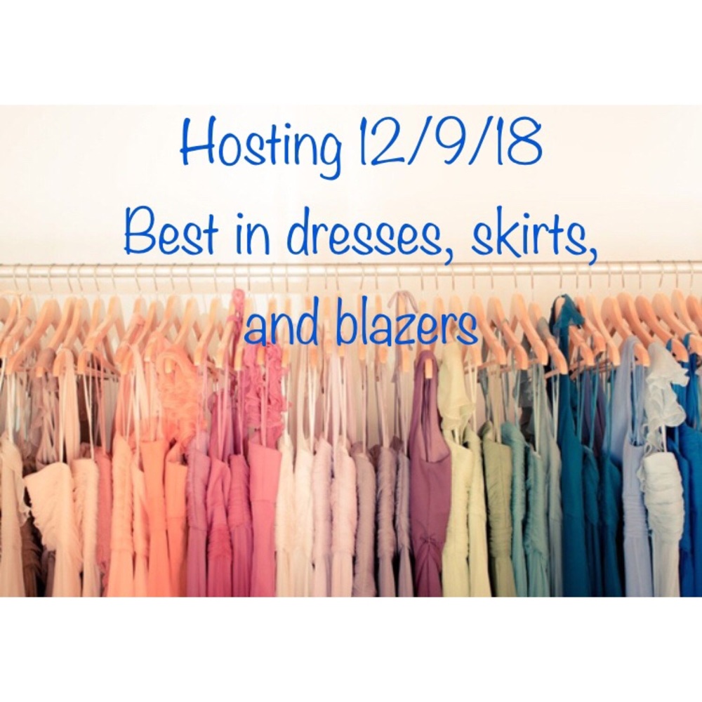 ✨HOSTING BEST IN DRESSES SKIRTS SUITS✨12/9/18 12pm